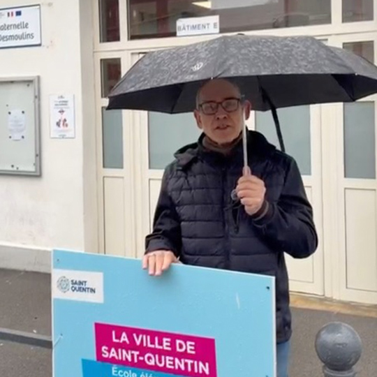 Yann Bouvart - Proviseur honoraire. Colistier 