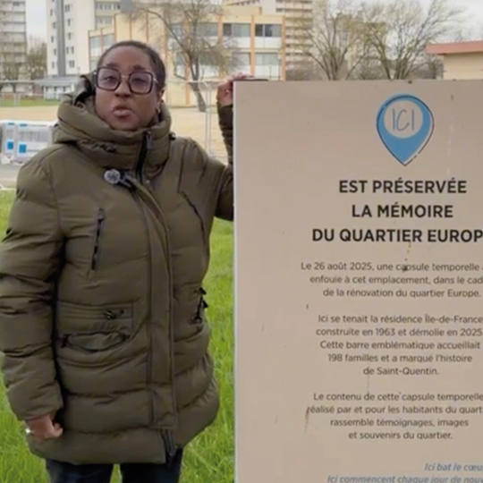 Aïssata Sow - Directrice de centre social. Conseillère municipale sortante de Saint-Quentin. Colistière 