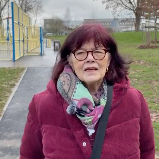 Christiane Legrand - Retraitée. Habitante du quartier Neuville